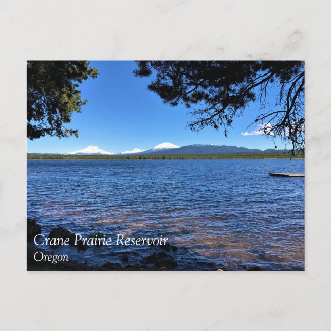Crane Prairie Reservoir, ELLER Vykort (Framsida)