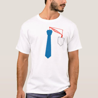 Crane tie t shirt