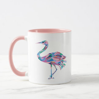 Crane Watercolor Coffee Mugg