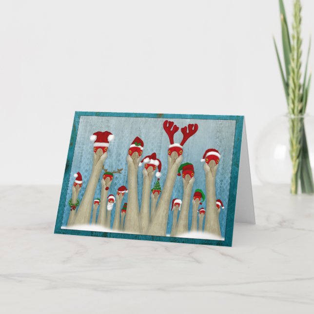 CraneDeer 2.0 'Blue' Helgkort (Framsida)