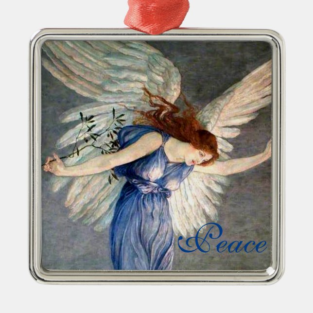 Crane's Angel of Peace Jul Julgransprydnad Metall (Framsidan)