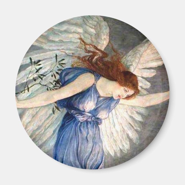 Crane's Angel of Peace Magnet (Framsidan)