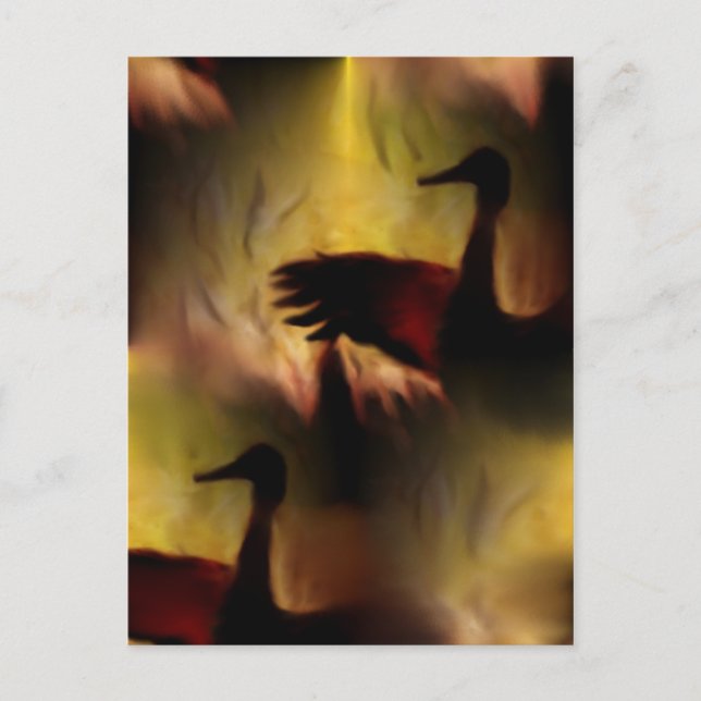 Cranesernas avstånd vykort (Framsida)