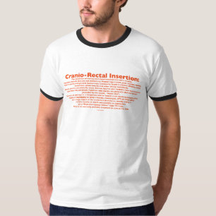 Cranio-Ändtarms- införingsmanar T-tröja T Shirt