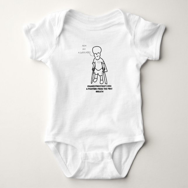 CRANIOSYNOSTOSIS AWARNESS T SHIRT (Framsida)