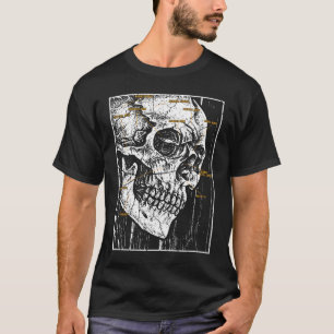 Cranium Anatomy Radiology Biolog T Shirt