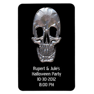 Cranium Ljud Ghost Skull Magnet