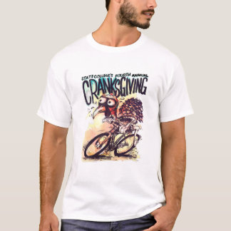 Cranksgiving State College PA 4Th Annual Event T Shirt