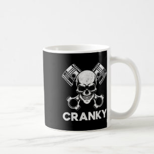 Cranky Car V8-motor vevaxel Bilar Älskare, mekan Kaffemugg