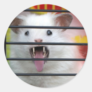 Cranky Critter Runt Klistermärke