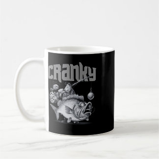 Cranky Fishing Roliga idéer Tee för fiske - Crank Kaffemugg