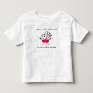 Cranky muffinflickor rufsade tshirten i vit tee shirt