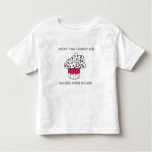 Cranky muffinflickor rufsade tshirten i vit