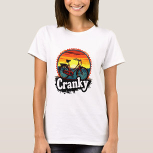 Cranky Sunset Bicycle Tee - Energize Your Ride