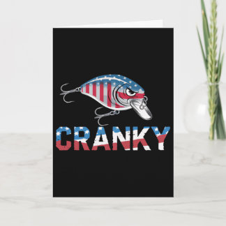 Cranky Usa Crankit Fiske Fars Dag  Kort