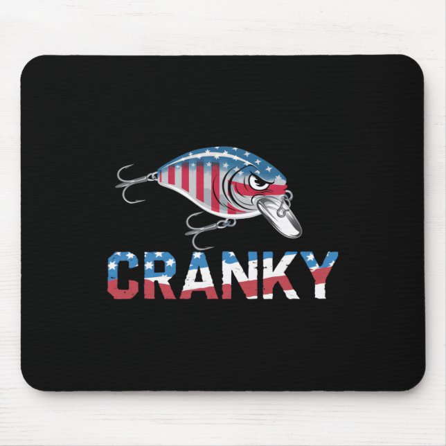 Cranky Usa Crankit Fiske Fars Dag  Musmatta (Framsidan)
