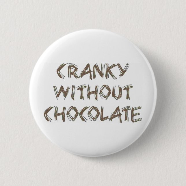 Cranky utan choklad knapp (Framsida)