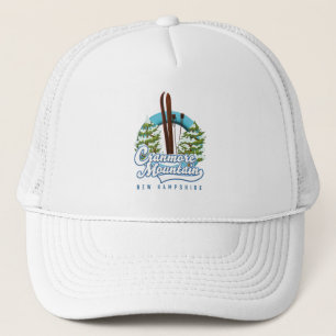Cranmore Mountain New Hampshire Ski logotyp  Keps