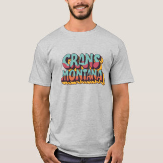 Crans-Montana: Den schweiziska Alpjudeln T Shirt
