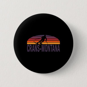 Crans-montana Swiss Alpernas Schweiz Ski Snowboard Knapp
