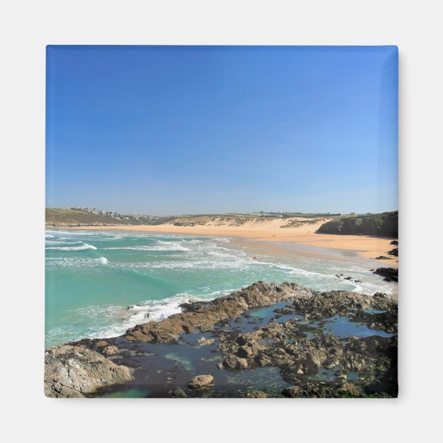 Crantock Bay Magnet (Framsidan)