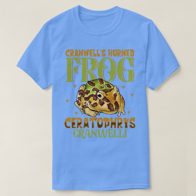 Cranwells Horned Frog T Shirt (Design framsida)