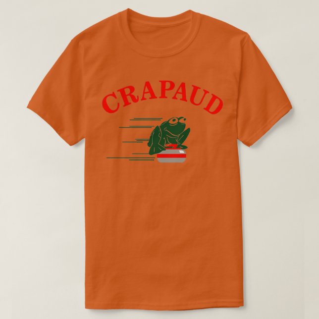 crapaud-klubb t shirt (Design framsida)