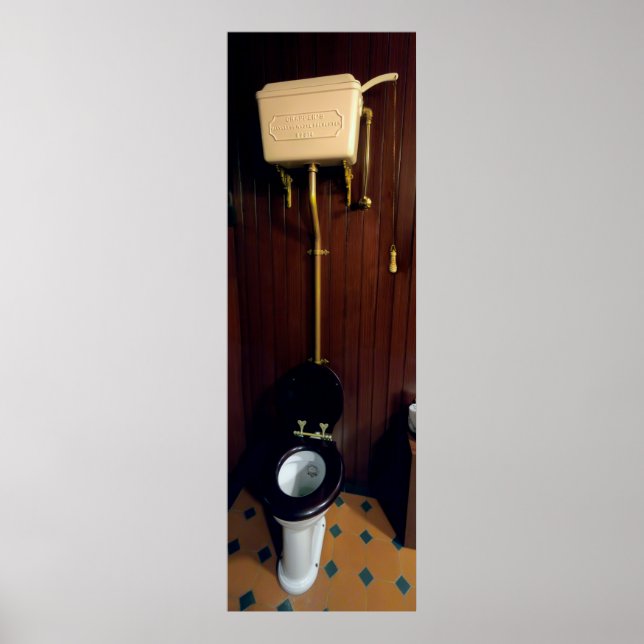 CRAPPER TOILET POSTER (Framsidan)