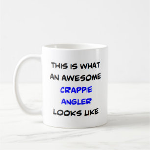 Crappie angler, fantastisk kaffemugg