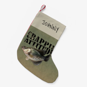 Crappie Attitude Fishing Liten Julstrumpa