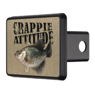 Crappie Attitude Funny Fishing Dragkroksskydd