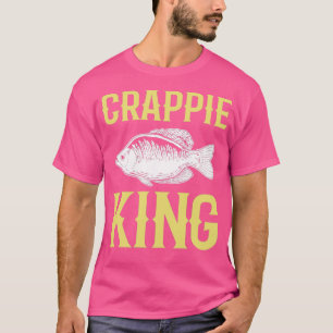 Crappie Kung Crappie Fishing Hunting T Shirt