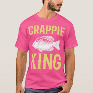 Crappie Kung Crappie Fishing Hunting T Shirt