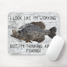 Crappie Panfish Fishing Work Funny Angler Coola Musmatta