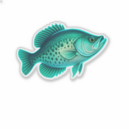 Crappie Sticker Klistermärken