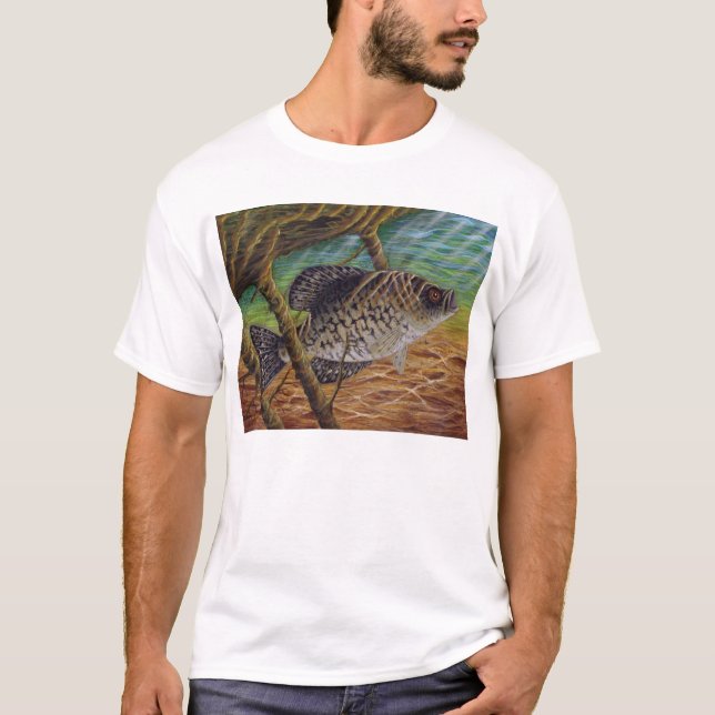 crappie t-shirt (Framsida)