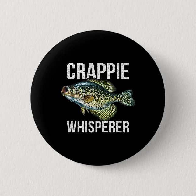 Crappie-viskaren  knapp (Framsida)