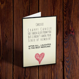 Crappy Cancer Anpassade Kort