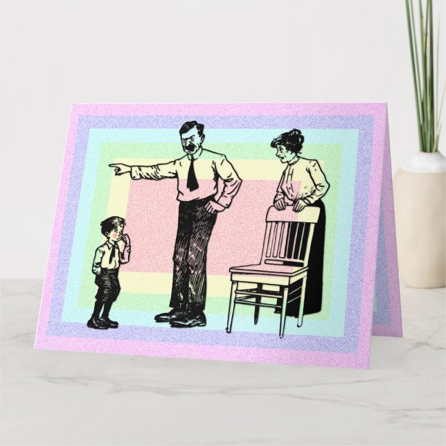 Crappy Fars dag Kort (Framsida)