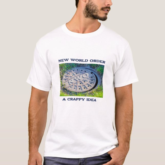 Crappy Idea (light) T-Shirt (Framsida)