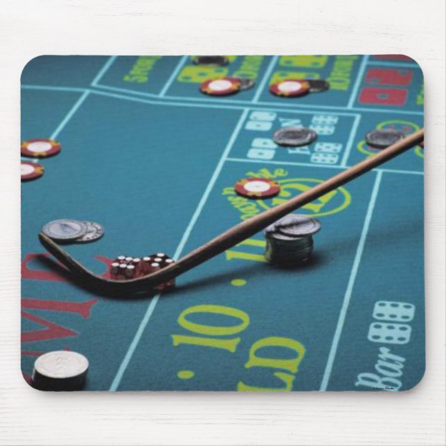 Craps Bord Mousepad Musmatta (Framsidan)