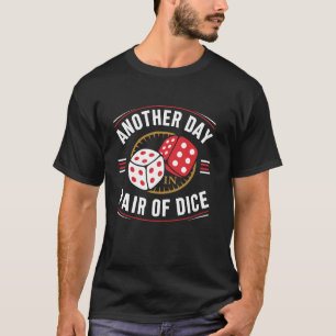 Craps Player Dice Gambling Spelare Casino T Shirt