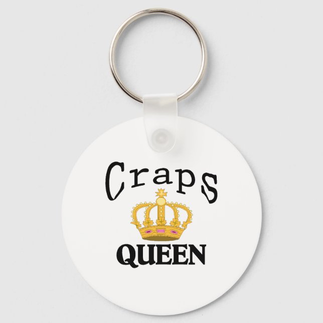 Craps Queen Nyckelring (Framsida)