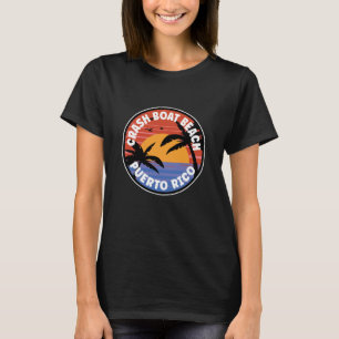 Crash Boat Beach Puerto Rico Sunrise T Shirt