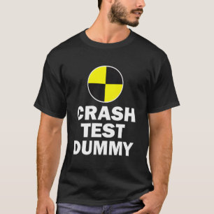 Crash Test Dummy Last Minute Costume Funny Hallowe T Shirt