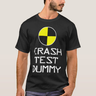 Crash Test Dummy Last Minute Costume Halloween T Shirt