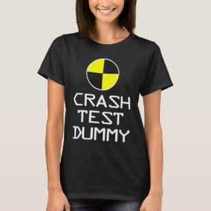 Crash Test Dummy Last Minute Costume Halloween T Shirt