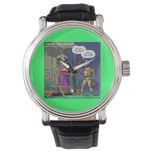 Crash Test Hippie Funny Unisex Watch Armbandsur