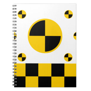 Crash Test Markers Anteckningsbok