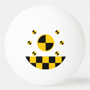 Crash Test Markers fet Stil Pingisboll
